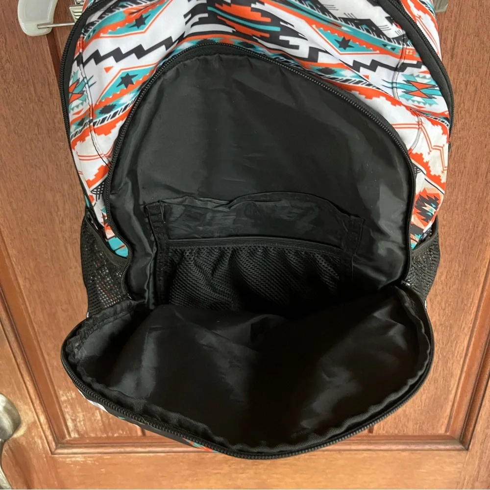 Aztec Patterned Backpack - Picture 5 of 8
